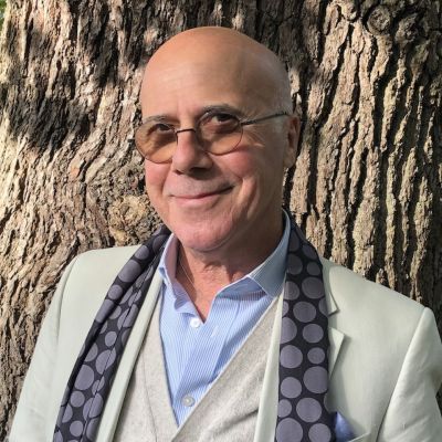 Nigel Goldberg smiles to the camera